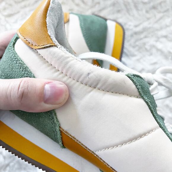 Madewell League Sneakers in Washed Nubuck and Suede - Picture 4 of 8